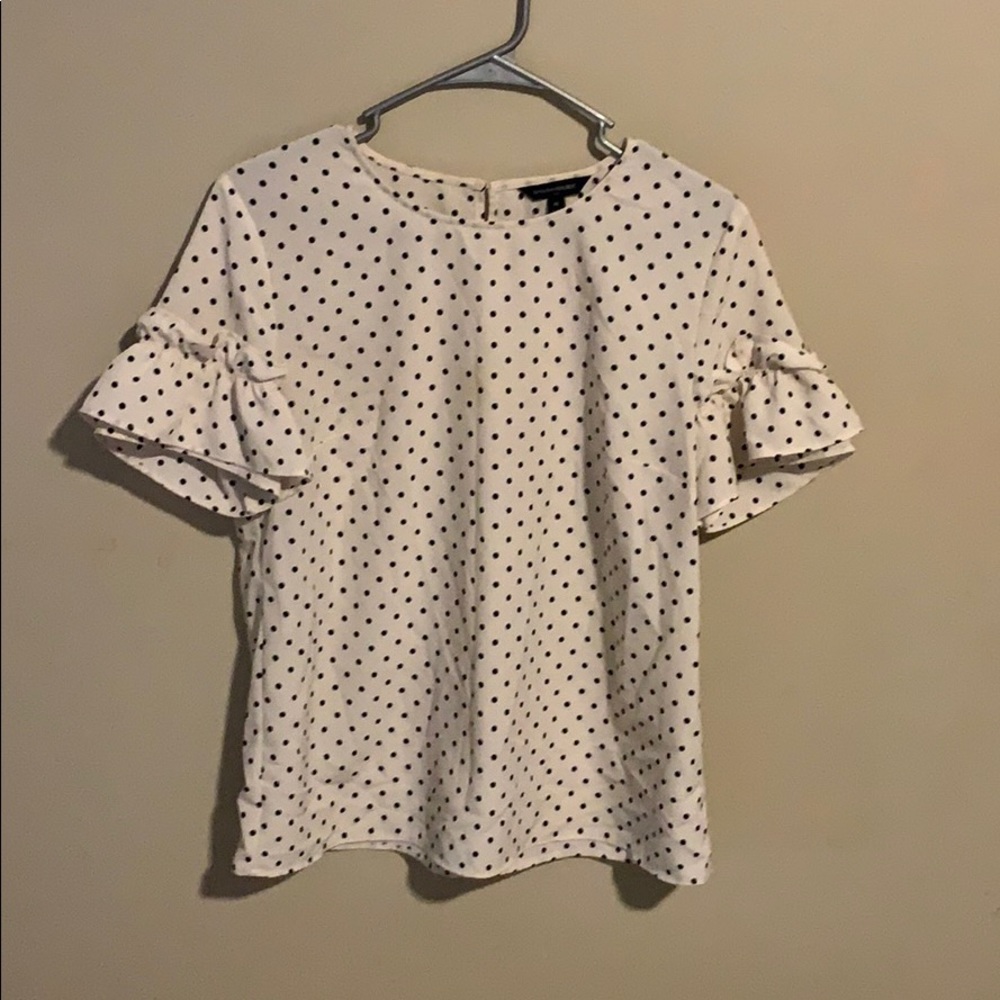 Polka dot blouse